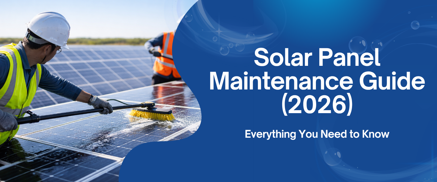 Solar panel cleaning and maintenance guide 2026 rooftop solar system care