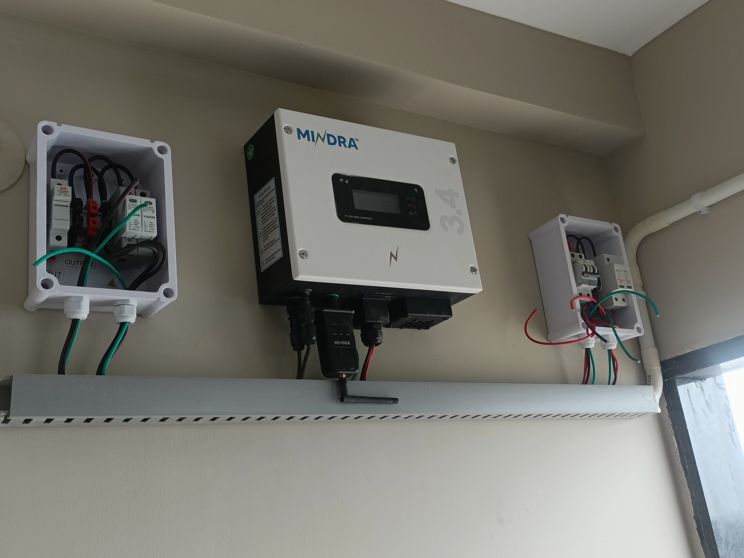 Enicon panels, Mindra inverter